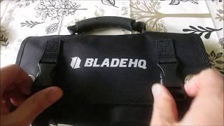 Blade HQ Knife Roll Carry Case 12 Knife Storage Capacity [upl. by Eldwin]