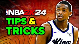 16 Tips And Tricks You NEED To Know In NBA 2K24 [upl. by Acimad]