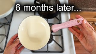 Best Nonstick Frying Pan — GreenPan Nonstick FRIED EGG TEST after 6 Months [upl. by Coletta]