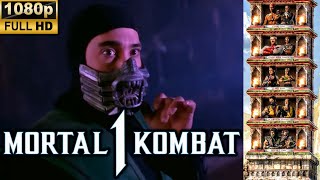 MK1 1995 REPTILE KLASSIC TOWER GAMEPLAY GORO AS KAMEO 1080p 60 FPS MORTAL KOMBAT 1 MK12 [upl. by Laughry626]