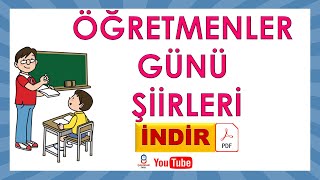 24 KASIM ÖĞRETMENLER GÜNÜ ŞİİRLERİ İNDİR [upl. by Tristan]