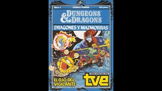 calabozos y dragones historieta retro videocomic [upl. by Elbag598]