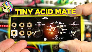 Tiny Rolandish Filter for Eurorack  Plum Audio ADVA Demo [upl. by Guglielma]