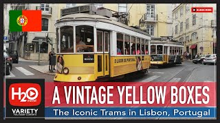 THE ICONIC TRAMS IN LISBON  RIDING TRAM 28  Tips for Riding Tram 28  H2O Channel [upl. by Dorris]