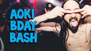 Aoki Birthday Celebration  On The Road w Steve Aoki 90 [upl. by Mendie]