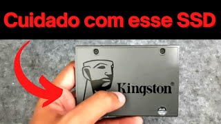 SSD Kingston Falso  Cuidado [upl. by Annovy]