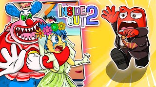 INSIDE OUT PAPER Joy x Anger Spielbuch ❤️ Rescue Pregnant Joy INSIDE OUT 2 Joy Squishy  ASMR [upl. by Nylrahc]