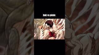 Baki vs pickle shorts shortfeed anime baki pickle viral trending [upl. by Ernestus]