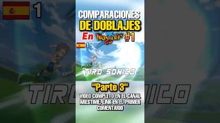 Comparación de Doblajes Técnicas de Inazuma Eleven Go CAMINO IMPERIAL  JAPONES VS ESPAÑOL Parte 3 [upl. by Avrom]