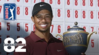 Tiger Woods wins 2005 WGCAmerican Express Championship  Chasing 82 [upl. by Aracal]