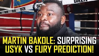 Martin Bakole makes SURPRISING Usyk Vs Fury PREDICTION 🥊 [upl. by Ecirual914]