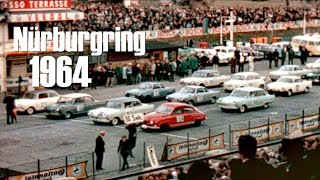 Nürburgring 1964  Formel1  GP von Deutschland  Tourenwagen [upl. by Aneleiram]