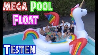 MEGA UNICORN FLOAT TEST 🦄💦JOY BEAUTYNEZZ 🦄💦Subtitles Available [upl. by Chiles863]