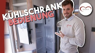 ❄ Kühlschrank im Wohnmobil❔  Kompressor Absorberkühlschrank  Bedienung und Funktion erklärt 💬 [upl. by Rothmuller]