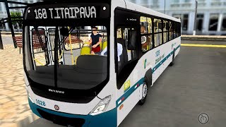 linha 160 terminar Itaipava ônibus GRT3D Torino 2014 OF 1721 Recife [upl. by Ahsaya]