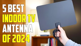 Top 5 Best Indoor TV Antenna 2024  Best Indoor TV Antennas 2024 [upl. by Akinahc]