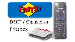 Ein DECT Gerät an der FritzBox anmelden  Gigaset [upl. by Nitsuga]