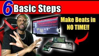 How to Make Beats Quick for Artists  MPC X Tutorial  MPC One MPC Live SEND ME YOUR BEATS [upl. by Honor778]