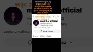 malinkaofficial123 mam nadzieję że zdadzą ci suba 🩷 [upl. by Anselme469]