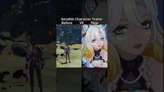 Genshin Character Trailer Before Vs Now genshinimpact natlan trending xilonen [upl. by Lazes]