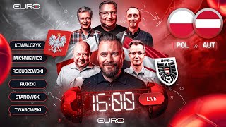 POLSKA  AUSTRIA STANOWSKI MICHNIEWICZ KOWAL RUDZKI ROKUSZEWSKI TWAROWSKI  LIVE PRZED MECZEM [upl. by Chaim588]