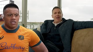 Allan Alaalatoa responds to Jean de Villiers criticism  Australia Press Conference [upl. by Rotciv]