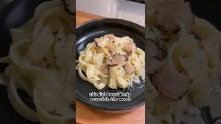 Truffle Pasta italy pasta truffles tartufo recipe shorts [upl. by Strander]