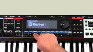 Roland JunoGi  How to use Arpeggio Section [upl. by Neeron188]