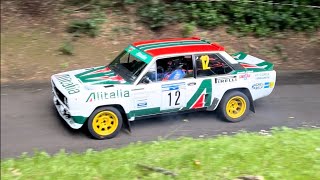 Loughgall Rally 2024crash and lots of sideways action Mk2 escorts galore 😂 [upl. by Macnamara]