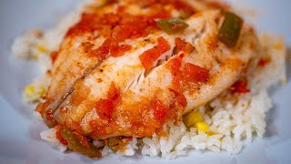 El Mejor Filete De Pescado  Recetas Saludables Faciles [upl. by Akinak]