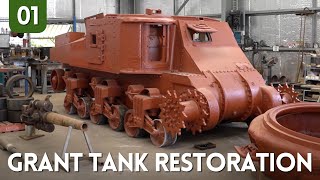 WORKSHOP WEDNESDAY A New WWII Grant Tank Restoration Project [upl. by Luhe]