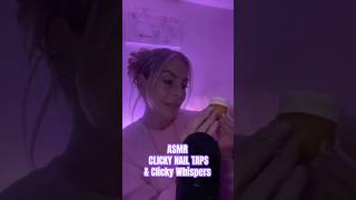 ASMR Clicky Nail Tapping With SUPER Clicky Whispering In A NY Accent sleepaid whispers [upl. by Atiuqehs71]