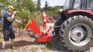 Remet RT630 Wood Chipper Clontrac [upl. by Adnak]