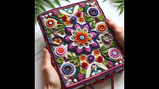 Beautiful Crochet Book Cover Ideas Stunning Crochet Book Cover Ideas [upl. by Noitna]