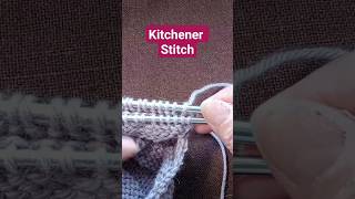 ❗Hack Kitchener Stitch knitting [upl. by Saturday676]