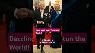 Royal Glamour Unleashed King Charles Queen Camilla amp Prince William Shine at Buckingham Palace [upl. by Ycrad]