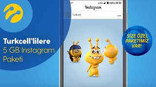 Turkcelllilere 5 GB Instagram Paketi [upl. by Janifer]