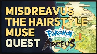 Misdreavus the Hairstyle Muse Pokemon Legends Arceus [upl. by Yrac]