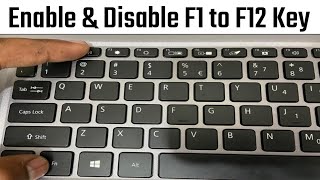 F1 to F12 Function Keys Enable or Disable  Keyboard Multimedia Keys  Humsafar Tech [upl. by Haraf458]