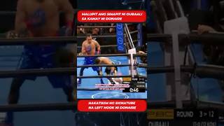 NAKATIKIM SI OUBAALI NG LEFTHOOK boxing gennadiygolovkin combatsport ufc gennadygolovkin [upl. by Ahset]