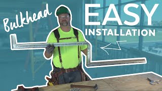 Bulkhead Easy Installation  Armstrong Ceiling Solutions [upl. by Xavier72]