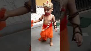 hanumanji ka dance 😱😎last me ye kya Kar diya shorts hanumanjayanti viral [upl. by Ahselaf]