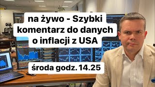 💥Szybki komentarz do danych o inflacji z USA💥 [upl. by Kristianson]