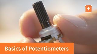 Potentiometer Basics  How they Work  Basic Electronics [upl. by Irbmac]