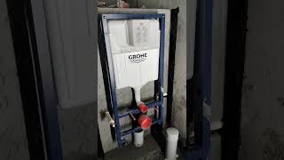 GROHE CONCEALED FLUSH TANK [upl. by Ssecnirp]