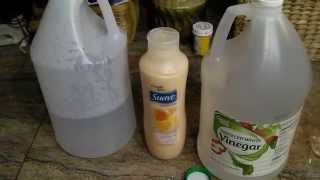 How to make homemade fabric softener [upl. by Elpmid727]