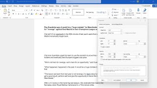 How to Change Paragraph Spacing Using Word [upl. by Eibot]