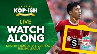 SPARTA PRAGUE VS LIVERPOOL  LIVE MATCH WATCHALONG [upl. by Ennairac]