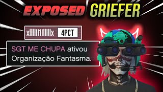 GTA 5  EXPOSED NO GRIEFER P0RNOGRÁFIC0 QUE ME SEGUE EM LIVES [upl. by Atiragram]