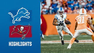 AmonRa St Brown with 124 yards in the Lions win over the Buccaneers  2023 Week 6 Game Highlights [upl. by Garnes742]